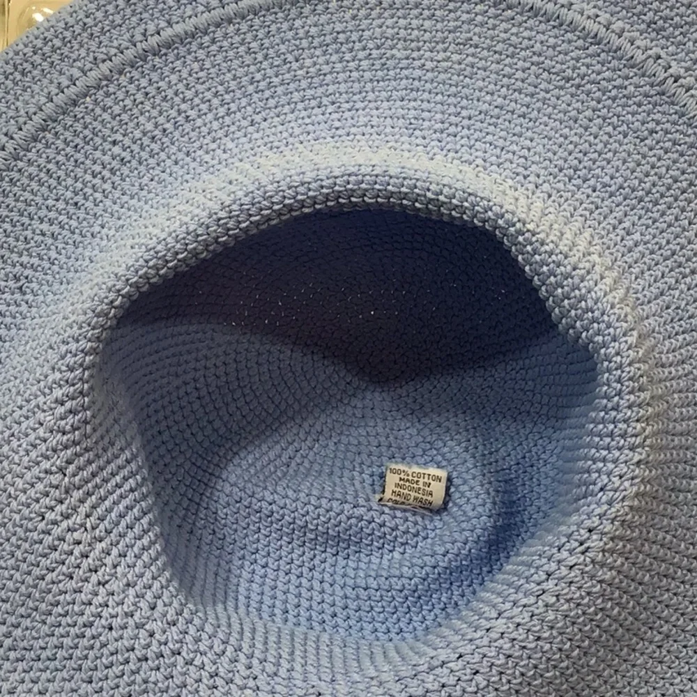 Lost River crochet crushable hat with free Lilly Pulitzer dress